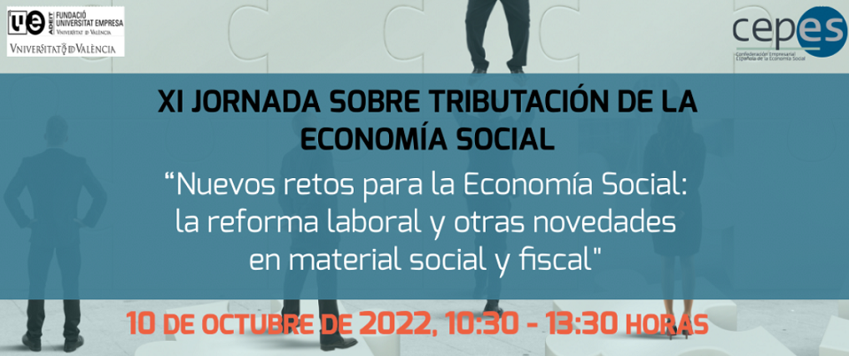 Jornada “Nous reptes per a l'Economia Social: la reforma laboral i altres novetats en material social i fiscal”